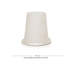 [124.74209A] GOMA CAZOLETA 2,7X2,2 CM APROX 1 UD