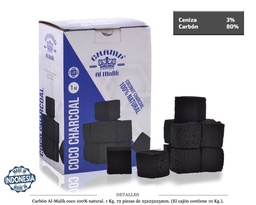 [124.75629] CARBON 1KG AL-MALIK COCO CASABLANCA 25 MM 72 UDS